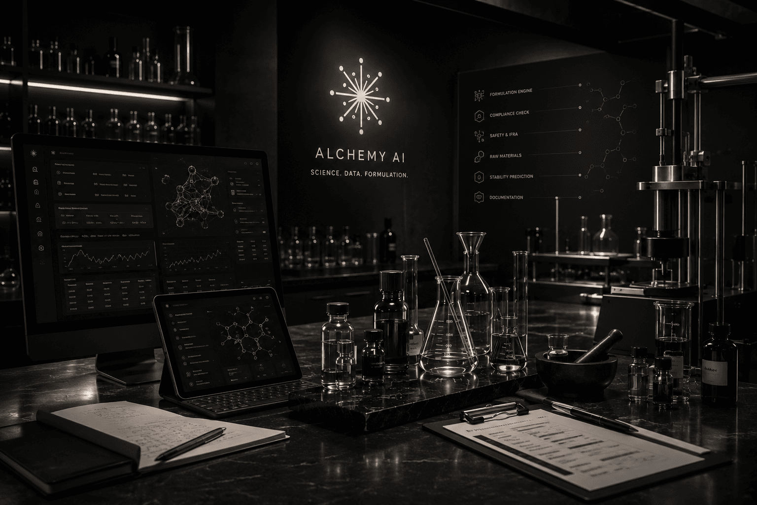 Alchemy Engine fragrance technology environment