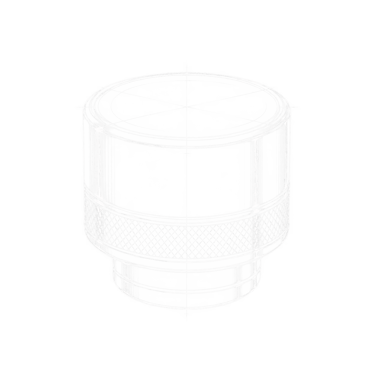 Illustration of a premium fragrance cap